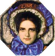 Franz von Stuck Daughter Mary oil on canvas